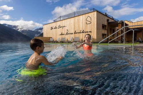 Almfamilyhotel Scherer in Obertilliach, Österreich