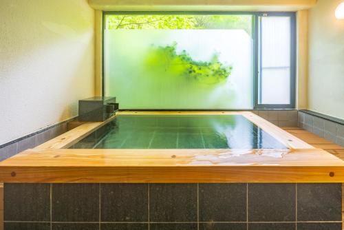 Hot spring bath, Yumoto Fujiya Hotel in Hakone