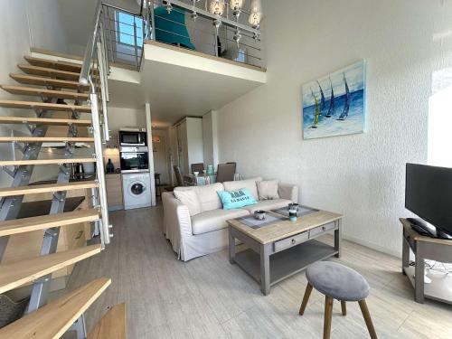 Les Hauts de La Baule, T2 Mezzanine avec piscine - LA BAULE - LB010-031