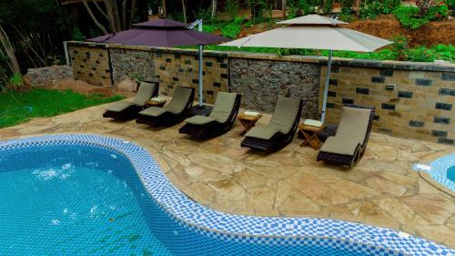 Swimming pool, BCB Suites in Karatu