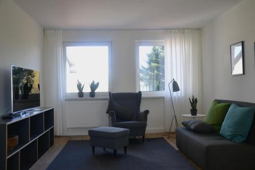 Viesnīcas āriene, Ferienwohnung An Der Dorfkirche in Vipperow