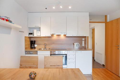廚房, Ferienwohnung Maier - Fontanella in 方坦奈拉