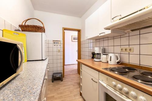 virtuve, Groth´s Ferienwohnung in Lunden