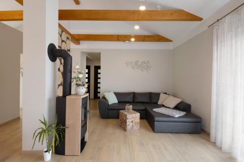 Viesnīcas āriene, Lifestyle Ferienhaus in Muldestausee