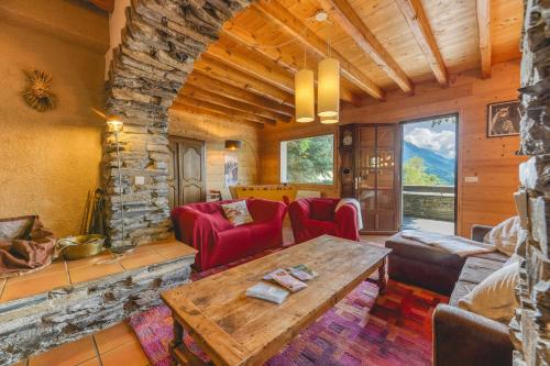 Viesnīcas āriene, Chalet La Darse Nature et Sérénité (Chalet La Darse Nature et Serenite) in Villard Rekulas