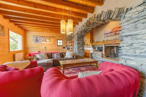 Viesnīcas āriene, Chalet La Darse Nature et Sérénité (Chalet La Darse Nature et Serenite) in Villard Rekulas