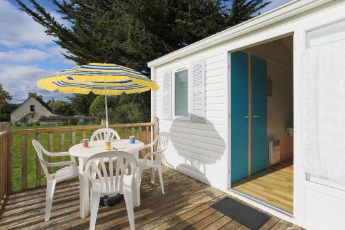 Mobil home 2 Bikini gîte à louer Keridouard