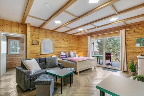 A szálláshely kívülről, Holzhaus am Waldrand in Niederfinow
