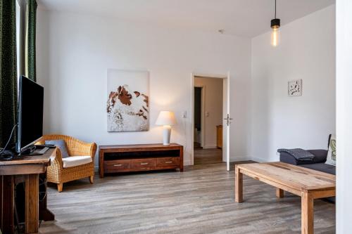 Viesnīcas āriene, Ferienwohnung Flut am Weserstrand in Hagen im Bremischen