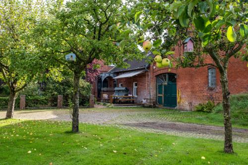 Viesnīcas āriene, Ferienwohnung Flut am Weserstrand in Hagen im Bremischen