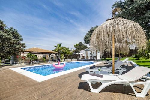 A szálláshely kívülről, Villa mis Raices in Castilblanco de los Arroyos