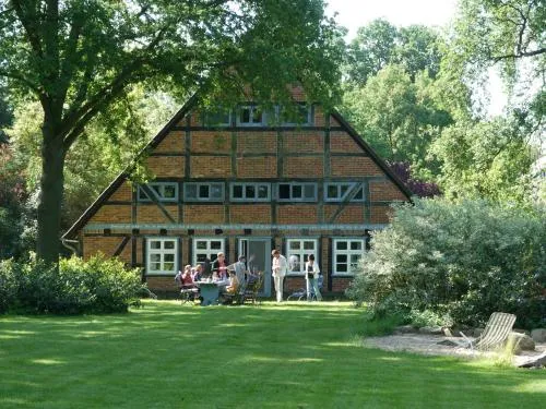Teichblick in Trebel, Deutschland