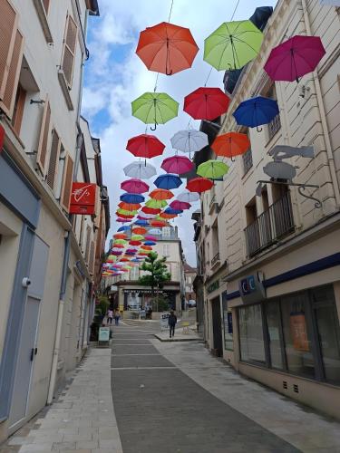 A szálláshely kívülről, Logement Cosy centre Joigny C4 in Joigny