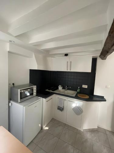 Konyha, Logement Cosy centre Joigny C4 in Joigny