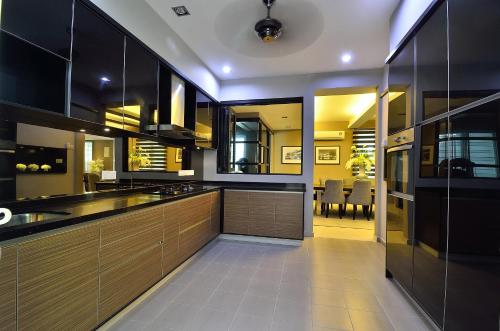 Kitchen, LUXURY SERVICE VILLA - PLUMERIA VILLA in Teluk Bahang