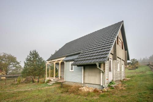 A szálláshely kívülről, Holzhaus am Waldrand in Niederfinow