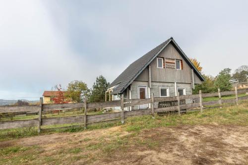 A szálláshely kívülről, Holzhaus am Waldrand in Niederfinow