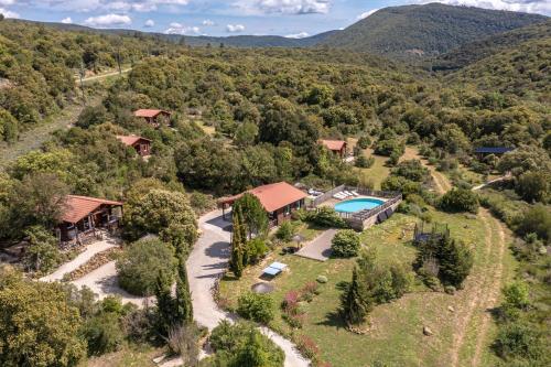 Viesnīcas āriene, Gites Les Casots in Rouffiac-des-Corbieres
