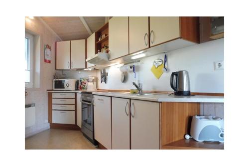 virtuve, Ferienhaus Ty Glaz in Wesselburenerkoog