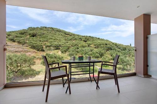 A szálláshely kívülről, Villa Dionysia Studio S6 in Alykanas
