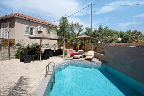 A szálláshely kívülről, Villa Dionysia Studio S6 in Alykanas