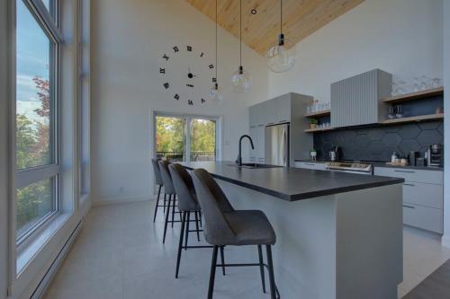 O Vitre Spa - Relax with St-Lawrence Views in Saint-Joseph-De-La-Rive (QC)