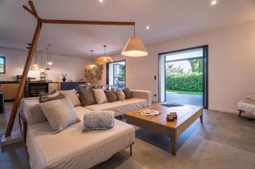 Villa bord de mer avec piscine
