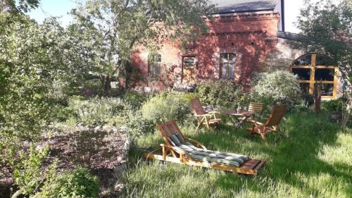 Viesnīcas āriene, Ferienwohnung Sophienhof in Düvier