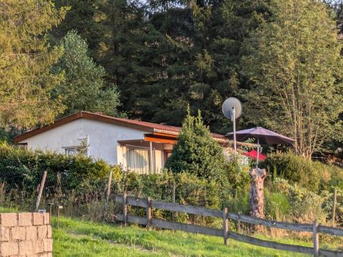 Viesnīcas āriene, Ferienhaus Goldisthal in Goldisthal