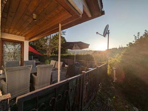 Viesnīcas āriene, Ferienhaus Goldisthal in Goldisthal