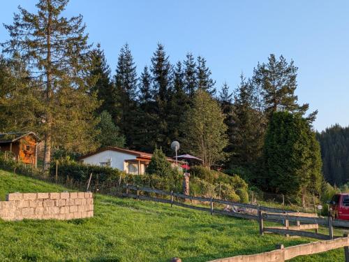 Viesnīcas āriene, Ferienhaus Goldisthal in Goldisthal