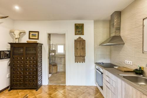 virtuve, Bosque Apartamento in Darnius