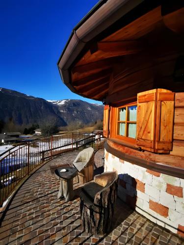 A szálláshely kívülről, Baita Chalet Alabama in Arsie
