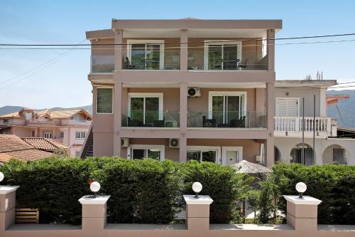 A szálláshely kívülről, Villa Dionysia Studio S7 in Alykanas