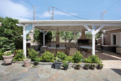 A szálláshely kívülről, Villa Dionysia Studio S7 in Alykanas