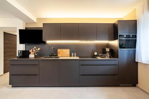 virtuve, Apartment Maja in San Martino In Passiria