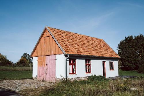 Viesnīcas āriene, Projektraum Obst und Sterne in Walkendorf