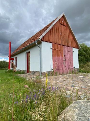 Viesnīcas āriene, Projektraum Obst und Sterne in Walkendorf