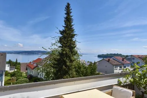 Bodenseeblick in Konstanz, Deutschland