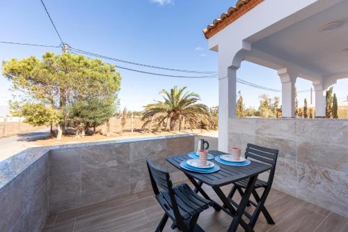 A szálláshely kívülről, La palmera in Pozo De Los Frailes