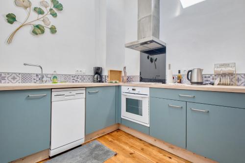 Konyha, Trois Clés Apartment 3 - 2 bed (Trois Cles Apartment 3 - 2 bed) in Eymet