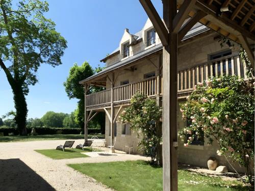 Viesnīcas āriene, Relais du Château de Sonnay piscine (Relais du Chateau de Sonnay piscine) in Cravant Les Coteaux