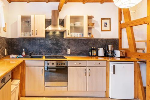 Cocina, Ferienwohnung Am Schleifenbach in Saalfeld/Saale