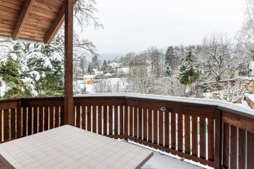 Vista exterior, Ferienwohnung Am Schleifenbach in Saalfeld/Saale
