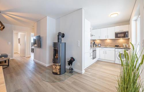 Kitchen, Seawoodloft No 3 in Olpenitz