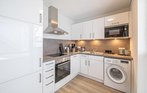 Kitchen, Seawoodloft No 3 in Olpenitz