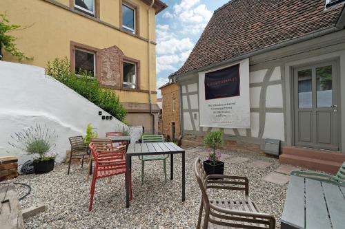 Viesnīcas āriene, Das Alte Pfarrhaus - Suite in Gleisweiler