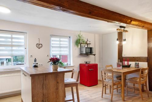 外部景觀, Ferienwohnung Fachwerk 44 in 弗里倫多夫