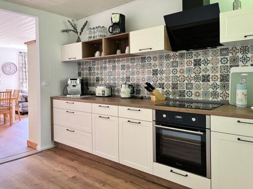 Kitchen, Waldhaus am See in Neu Zauche