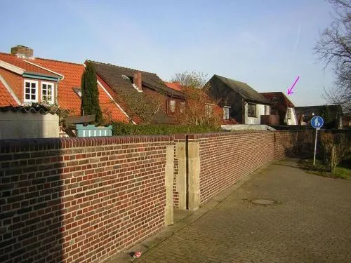 An't Fischerspad in Wangerland, Deutschland